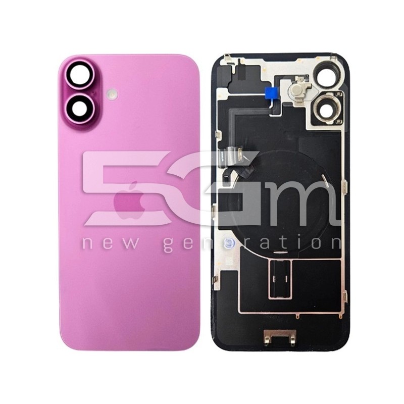 Retro Cover Pink iPhone 16 Plus Originale PULLED Grado A | 5G-M