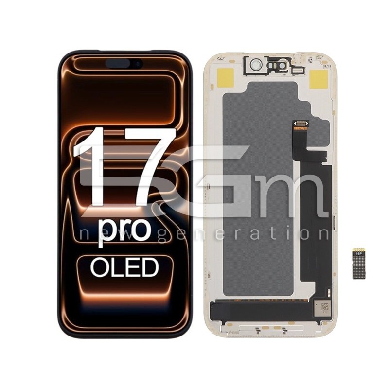 Ecrã iPhone 17 Pro DD Soft OLED 120Hz IC Swap | 5G-M