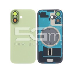 Retro Cover iPhone 17 Sage No Logo | Scocca di Ricambio Professionale