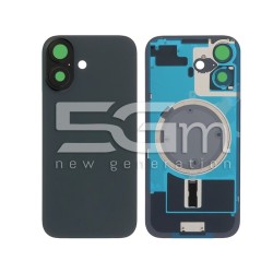 Retro Cover iPhone 17 Nero No Logo | Scocca di Ricambio Black