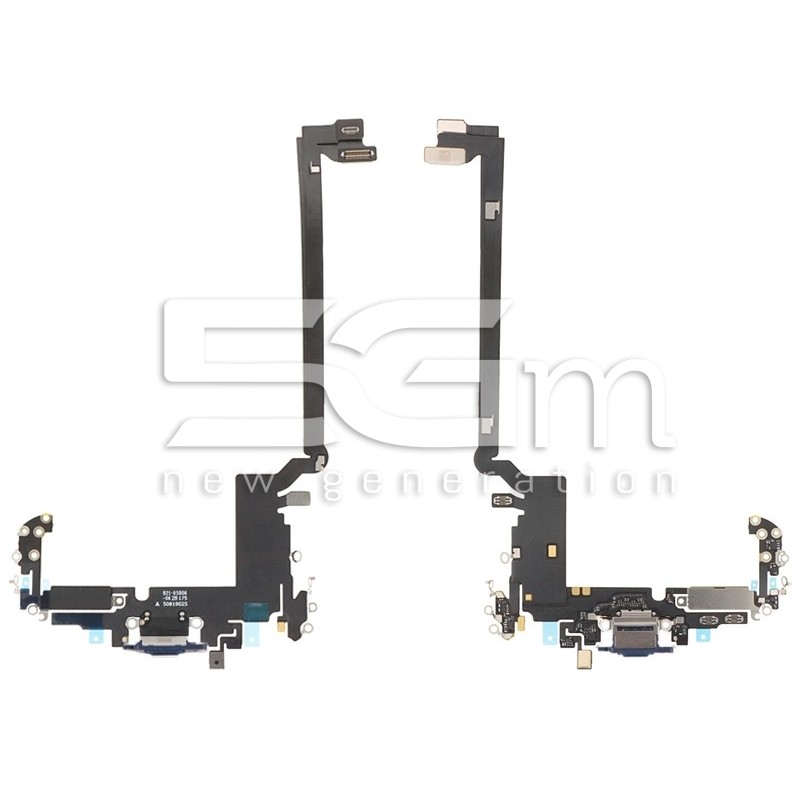 Flex Conector de Carga iPhone 17 Pro Max Deep Blue PULLED | Original