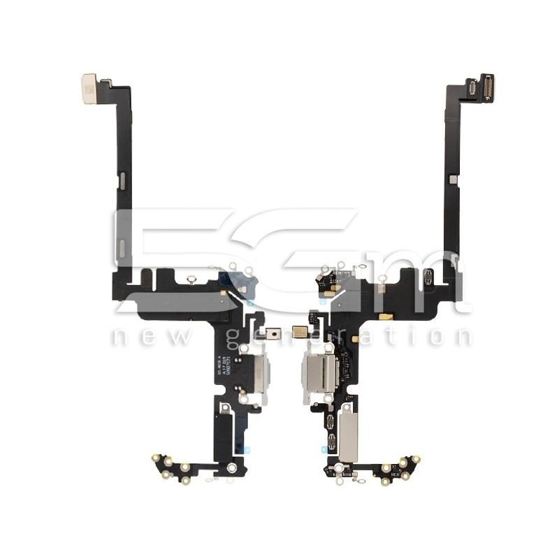 Connettore Ricarica iPhone 17 Pro Silver PULLED | 5G-m