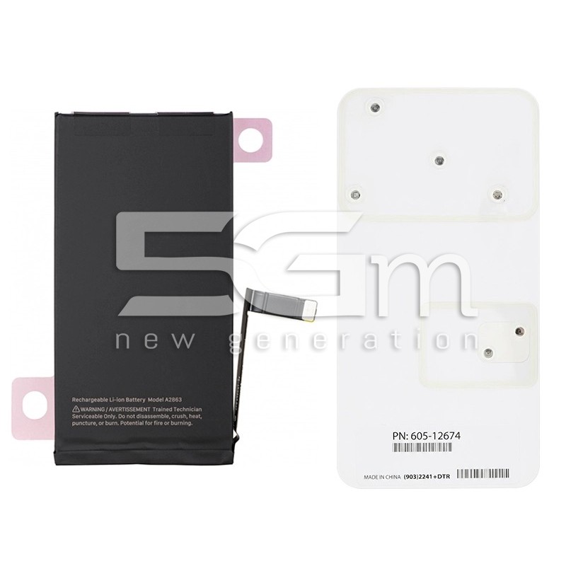 Eredeti iPhone 14 Akkumulátor A2863 | 3279mAh | Új Alkatrész | 5G-M