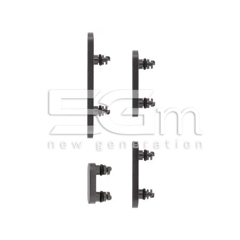 Set Tasti Esterni iPhone 17 - Nero (Power & Volume)