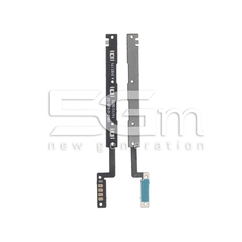 Nappe Boutons Marche/Arrêt & Volume pour Google Pixel 8 Pro