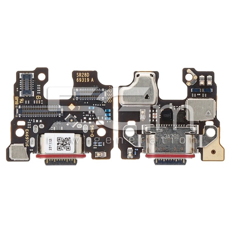 Charging Port + Board for Motorola Moto Edge 40 | Genuine PULLED