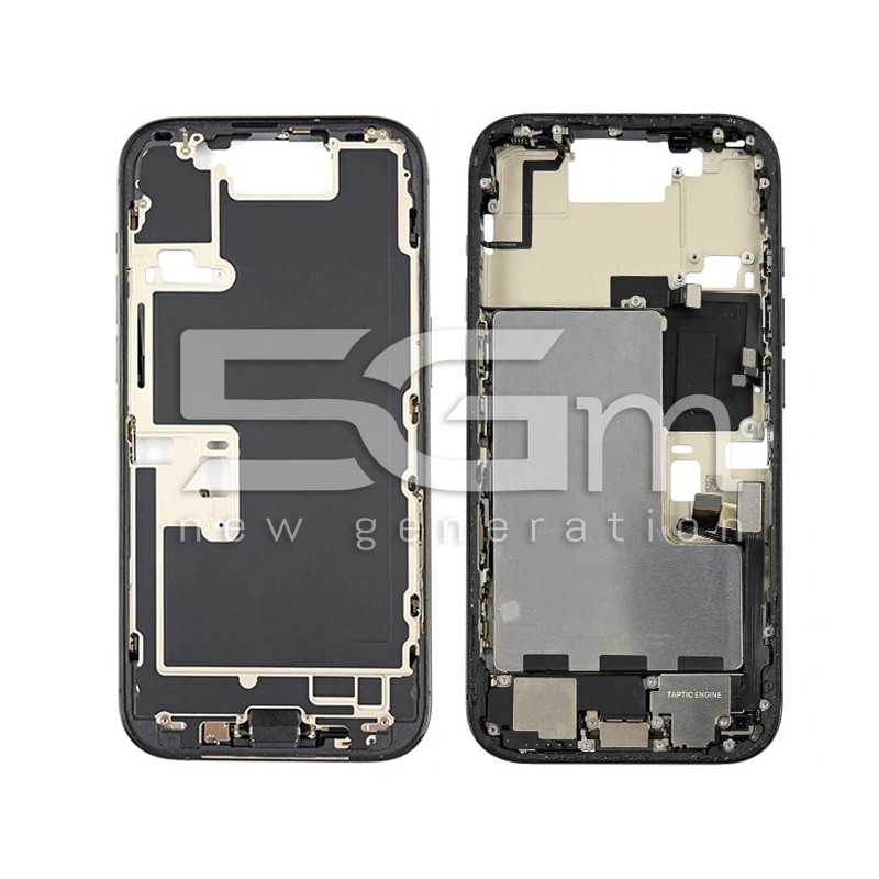 Middle Frame iPhone 16 Pro Black + Batteria 100% | Full Parts (PULLED)
