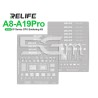 RELIFE RL-044 Schablonen-Set 12-in-1 CPU iPhone 6 - 17 Pro Max