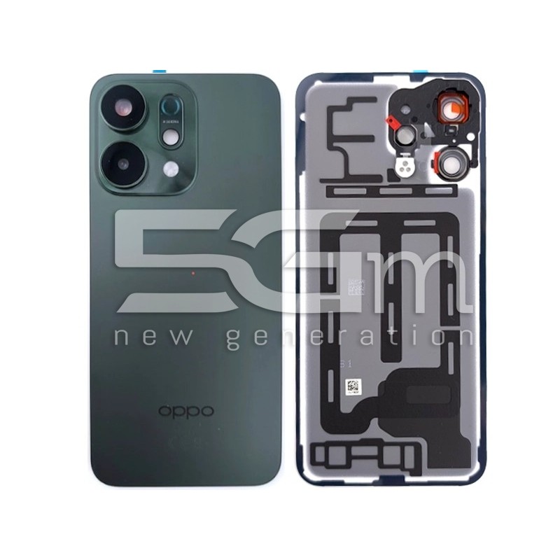 Capac Spate Verde Luminos OPPO Reno 14 (Ori)