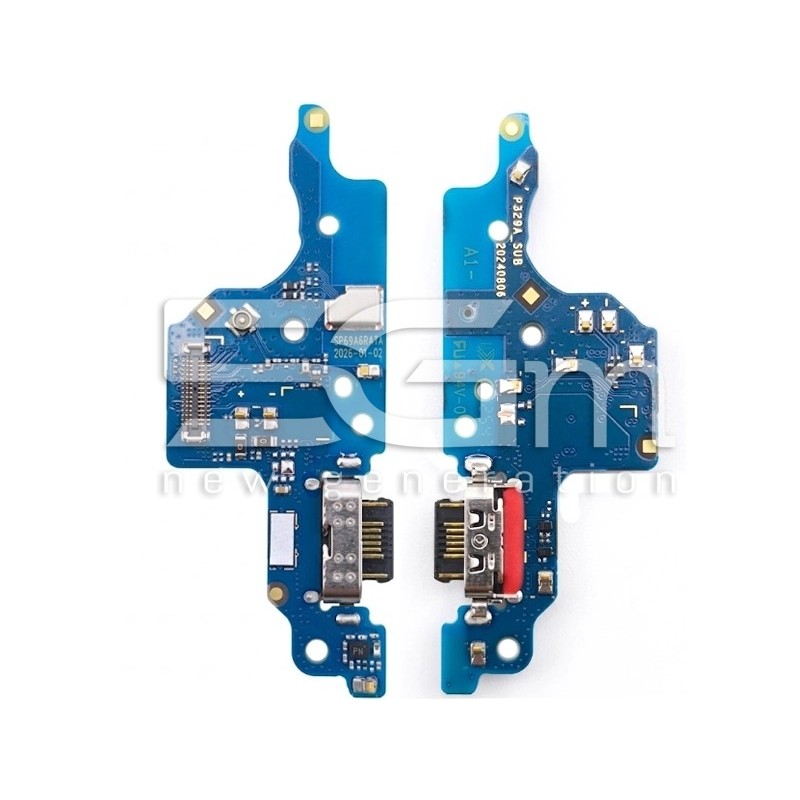 Charging Port + Board for Moto G17 / G17 Power (Ori) | 5B28C32091