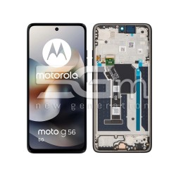 Display + Frame Moto G56 Black Oyster (Ori) | 5D68C30294