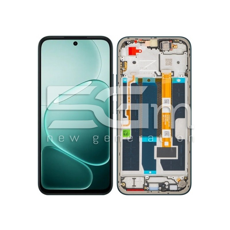 Display + Rahmen OPPO A6 5G Saphirblau Ori | 5G-M.com