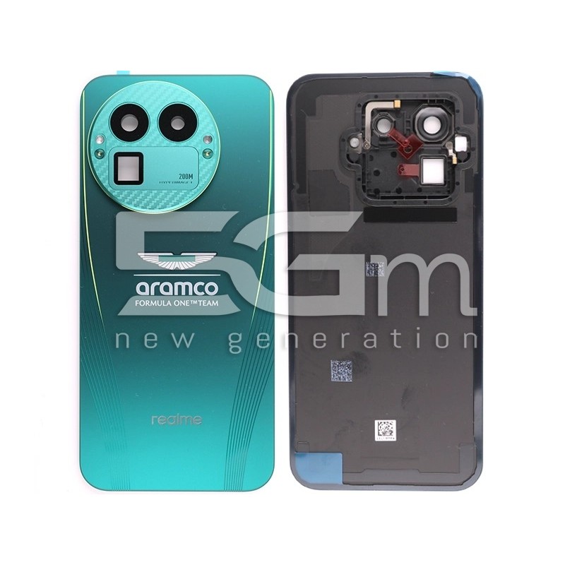 Custodia Verde Aston Martin Originale Realme GT 8 Pro | 5G-M.com
