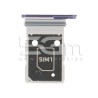 Dual Simkaart Houder Kobalt Violet SM-942 S26 | Vervangingsonderdeel | 5G-M.com