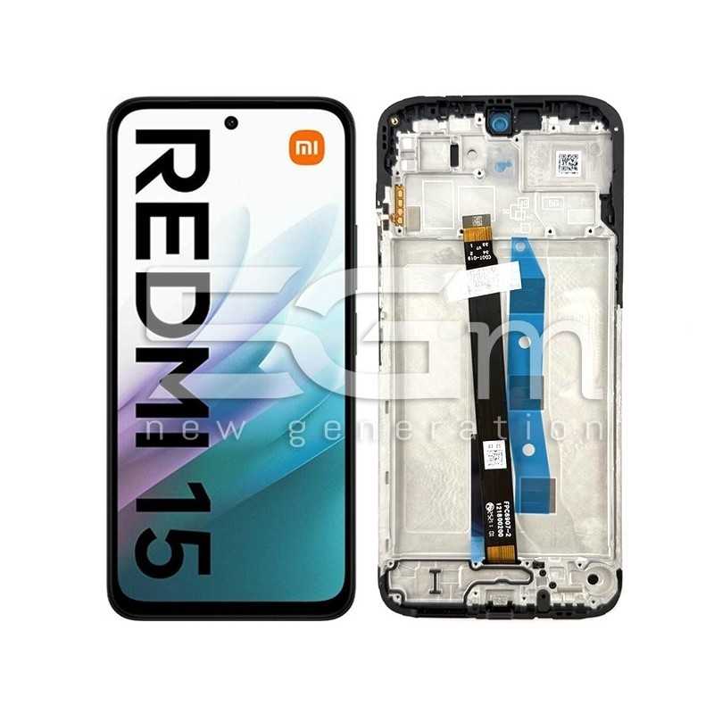 Display Touch + Frame Nero Xiaomi Redmi 15 4G - Poco M7 4G (Ori) | Store Online 5G-M