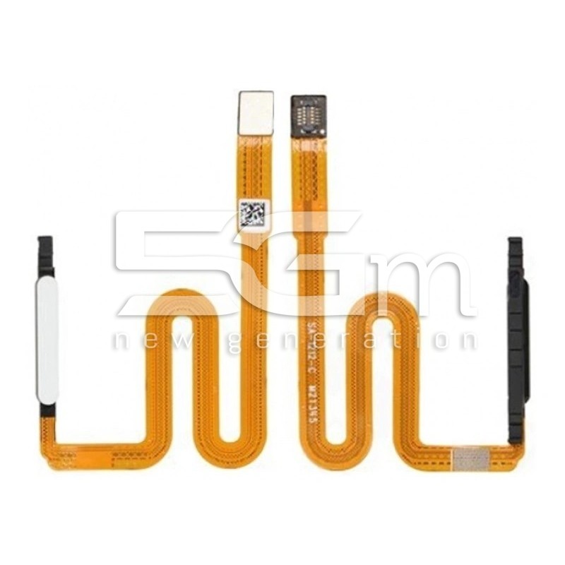 Nappe Capteur Empreintes A03s SM-A037 Blanc (Démontée) | 5G-M.com