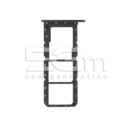 Supporto SIM A14 SM-A146P Nero Ricambio compatibile | 5G-M.com