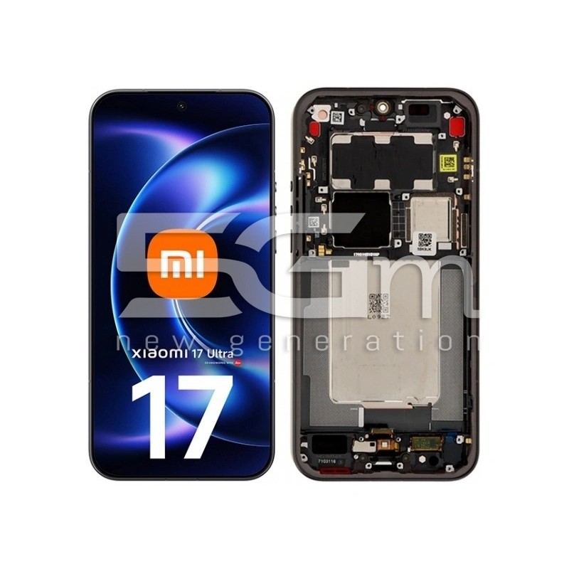 Display Xiaomi 17 Ultra Nero (Ricambio Ori Disassemblato) | 5G-M.com