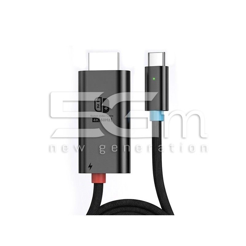 Câble USB-C vers HDMI 4K 1.8m Compatible de Qualité | 5G-M.com