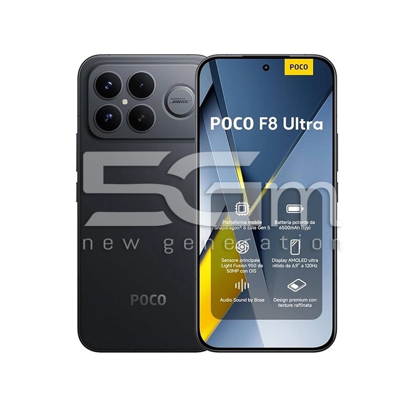 Xiaomi POCO F8 Ultra Black 12GB RAM 256GB | 5g-m