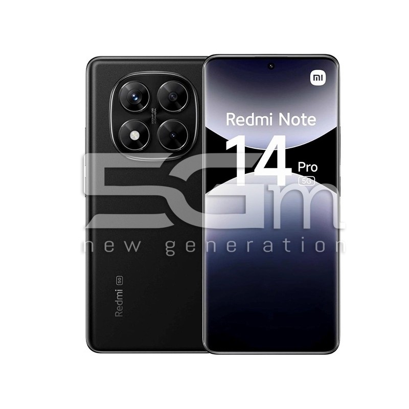 Xiaomi Redmi Note 14 Pro 5G Noir Minuit 8 Go 256 Go | 5G-M