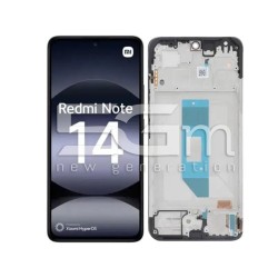Display Originale Redmi Note 14 4G Nero + Frame | 5g-m