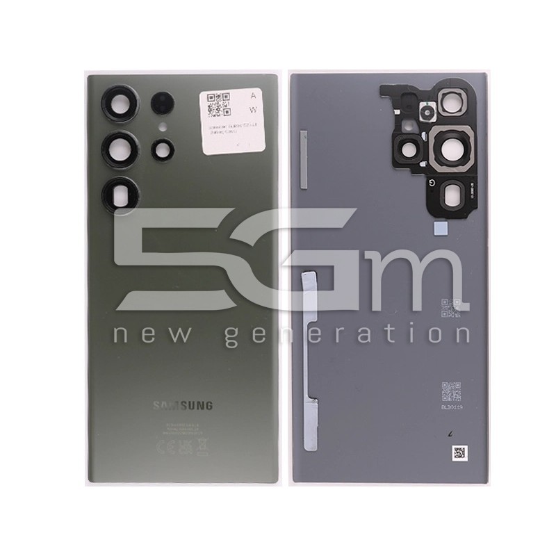 Retro Cover Green Samsung S23 Ultra SM-S918 | 5G-m
