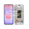 Touch Screen Frame White Samsung A37 SM-A376B (Ori) | 5G-M.com