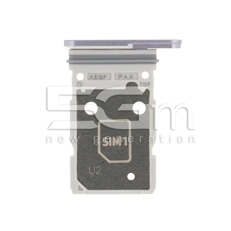 Dual-SIM-Halter Lila Samsung A57 SM-A576 Ersatzteil | 5G-M.com