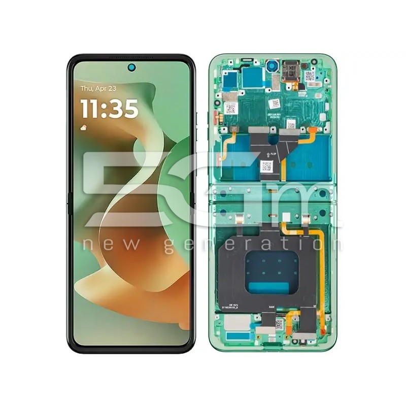 Motorola Razr 2025 (Razr 60) Display Touch + Frame Spring Bud Ori | 5G-M.com