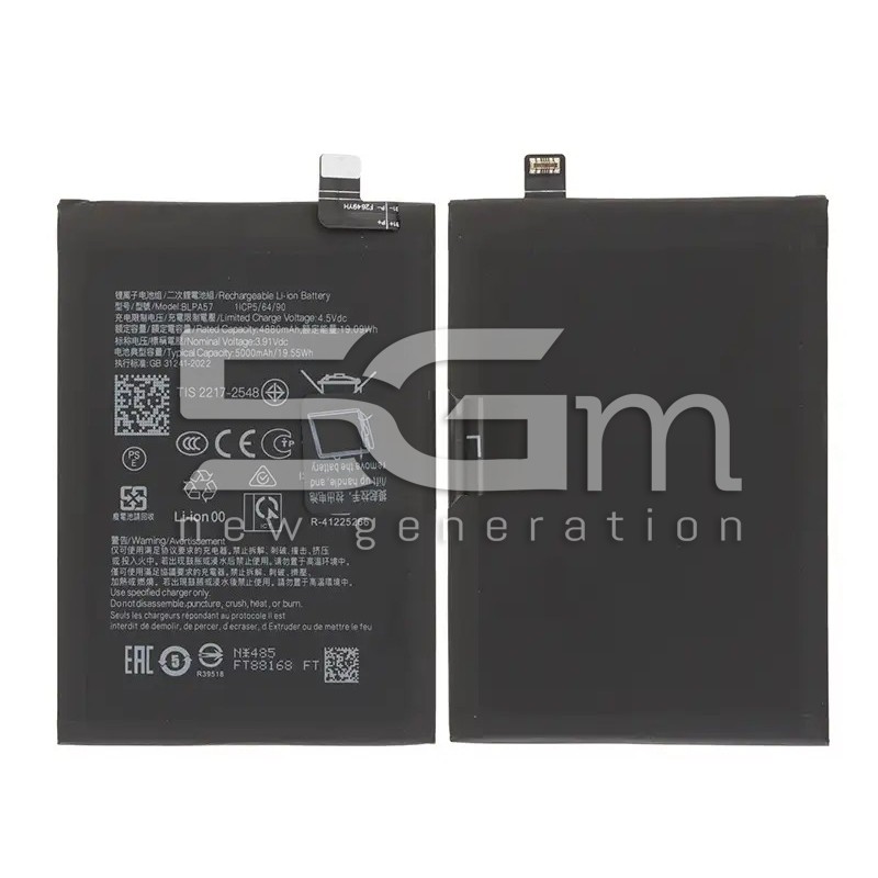 Batteria BLPA57 5000mAh per OPPO Reno 12 Pro 5G | 5G-M