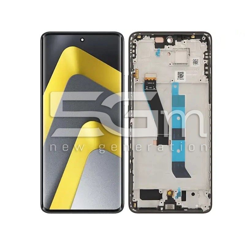 Xiaomi M8 5G Display Touch + Frame Black (PULLED) | 5G-M.com