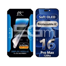 Display iPhone 16 Pro Max Soft Oled JK Ricambio compatibile | 5G-M.com