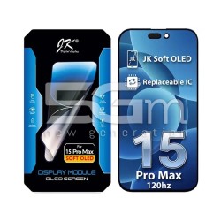 Display iPhone 15 Pro Max Soft Oled JK Ricambio compatibile | 5G-M.com