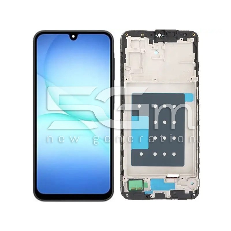Display Samsung A17 SM-A175 Nero Ricambio compatibile | 5G-M.com