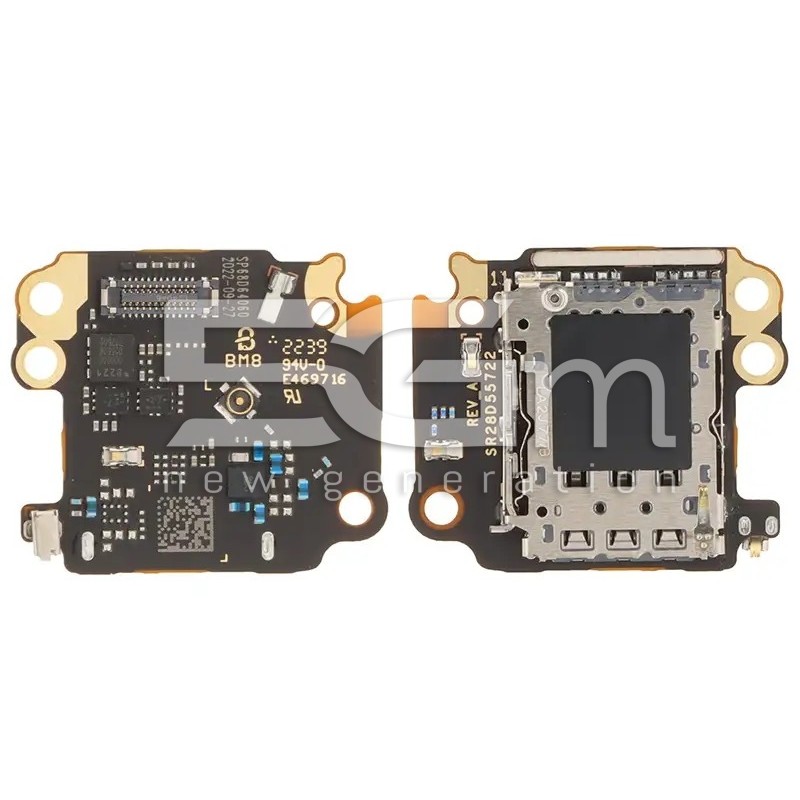 Moto Edge 40 Pro SIM kártyaolvasó + panel (PULLED) alkatrész | 5G-M.com