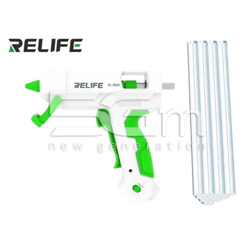 RELIFE RL-062E Пистолет за горещо лепене + 10 стика | 5G-M.com