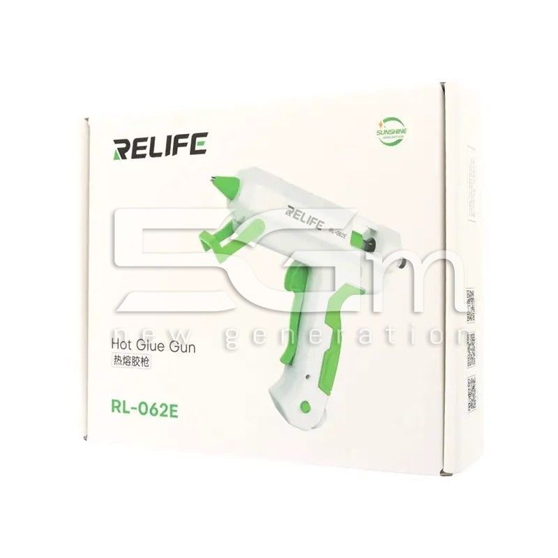 Pistola Pegamento Caliente RELIFE RL-062E + 10 Barras | 5G-M.com