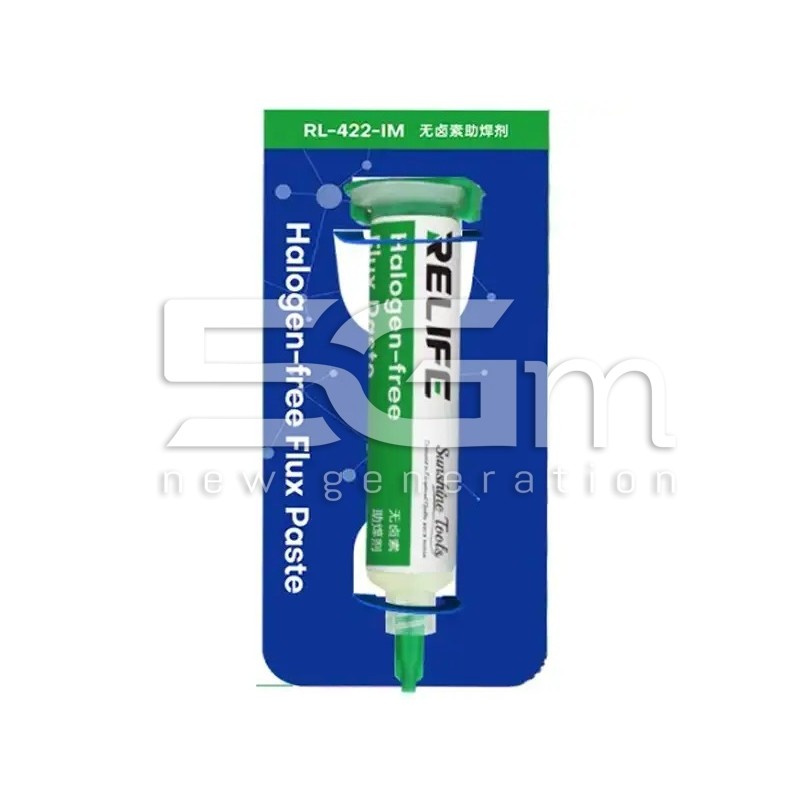 Pâte à souder Sans Halogènes RELIFE RL-422-IM | 5G-M
