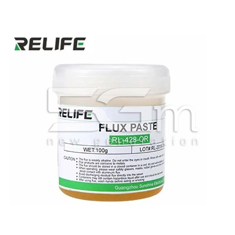 BGA Flux-Lötpaste RELIFE RL-428-OR 100g | 5G-M