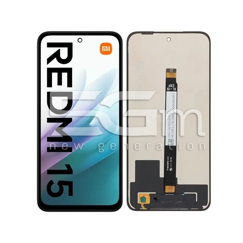 Οθόνη Αφής Μαύρο Xiaomi Redmi 15 4G (EU Version) | 5G-M