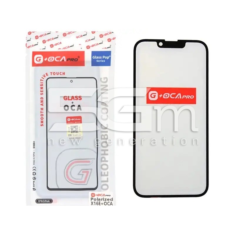 Vidro+OCA+Polarizador iPhone 16e-17e Compatível | 5G-M.com