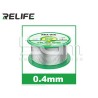 RELIFE RL-440 High Purity Solder Wire 0.4mm 20g | 5G-M