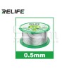 Fio de Estanho Alta Pureza RELIFE RL-440 0.5mm 20g | 5G-M