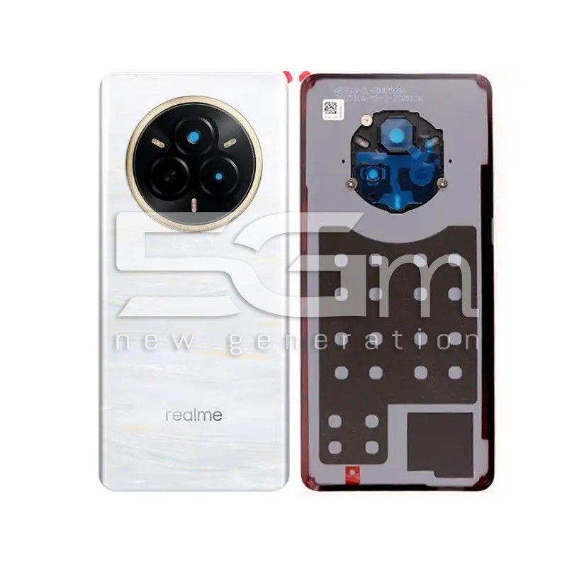 Rear Cover Pearl White Realme 14 Pro (Ori) | 5G-M.com