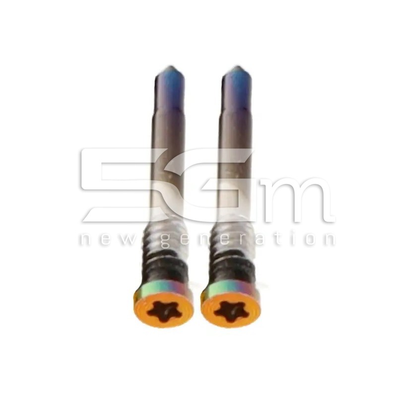 Tornillos de Cierre Naranjas iPhone 17 Pro Max Repuesto compatible | 5G-M.com