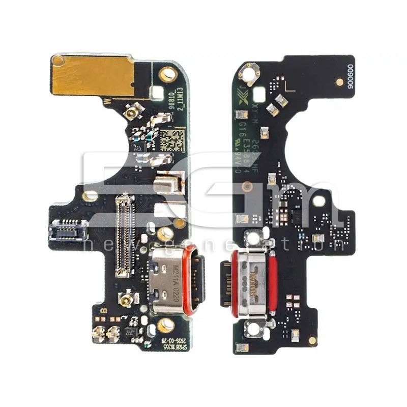 Piesă de Schimb Conector Încărcare + Placă Moto G87 5G (Ori) | 5G-M.com