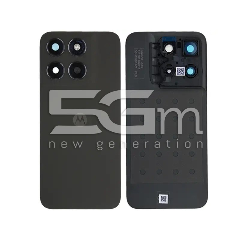 Scocca Posteriore Moto G77 Pantone Nero Oliva (Ori) | 5G-M.com