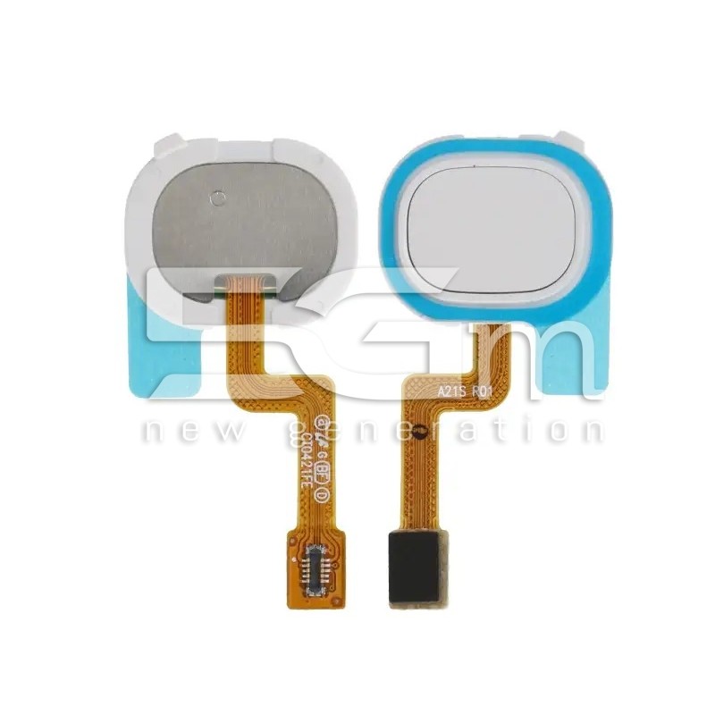 Biała Taśma Flex Czytnika Linii Papilarnych Samsung A21s | 5G-M.com
