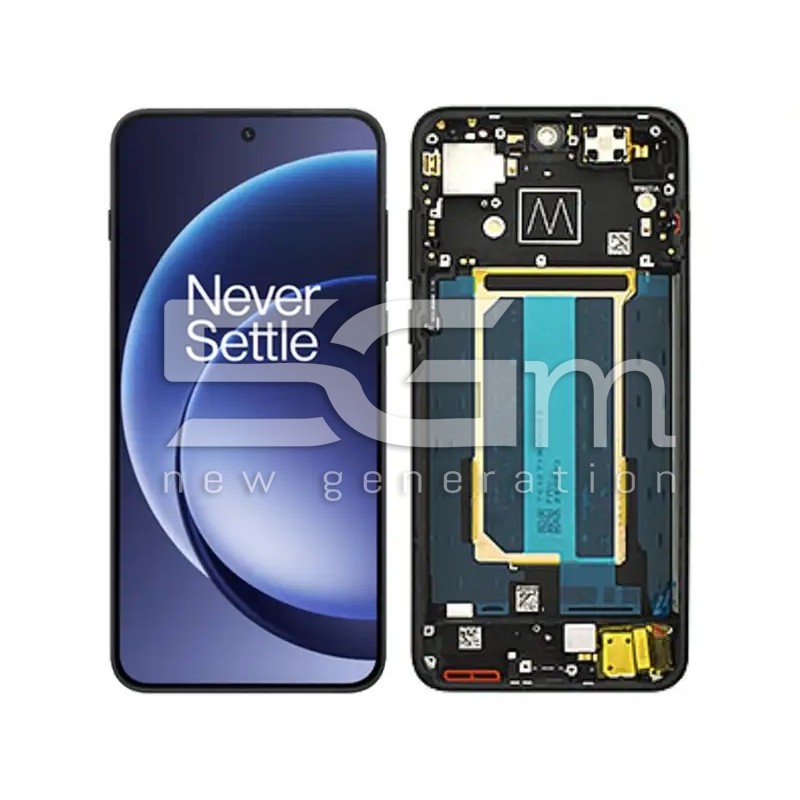 Ecrã Tátil + Aro Charcoal Black OnePlus 15R (PULLED) | 5G-M.com
